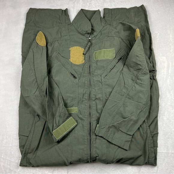 Vintage 1999 CWU-27/P FR Flyers Coveralls Flight Suit Jacket Mens 46